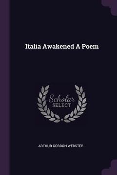 portada Italia Awakened A Poem (en Inglés)