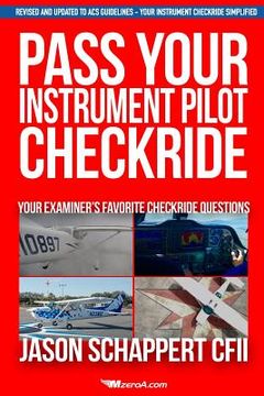 portada Pass Your Instrument Pilot Checkride (en Inglés)