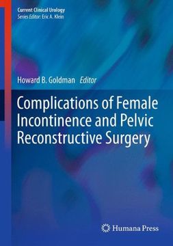 portada complications of female incontinence and pelvic reconstructive surgery