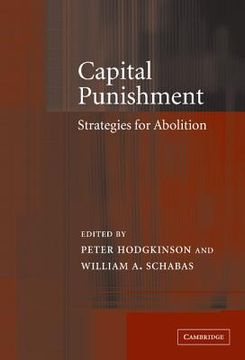 portada Capital Punishment: Strategies for Abolition (en Inglés)