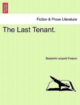 portada the last tenant. (en Inglés)