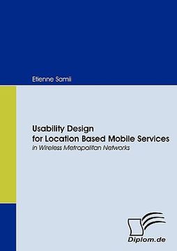 portada usability design for location based mobile services in wireless metropolitan networks