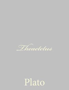 portada Theaetetus (in English)