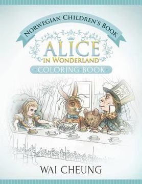 portada Norwegian Children's Book: Alice in Wonderland (English and Norwegian Edition) (en Inglés)