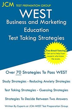portada West Business and Marketing Education - Test Taking Strategies: West-E 038 Exam - Free Online Tutoring - new 2020 Edition - the Latest Strategies to Pass Your Exam. (en Inglés)