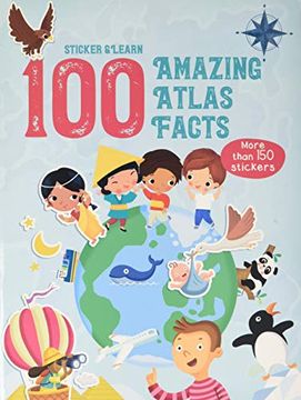 portada 100 Amazing Atlas Facts Stickers