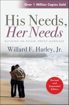 portada his needs her needs: building an affair-proof marriage (en Inglés)