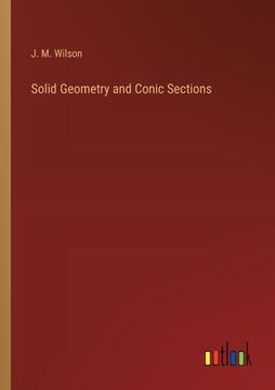 portada Solid Geometry and Conic Sections (en Inglés)