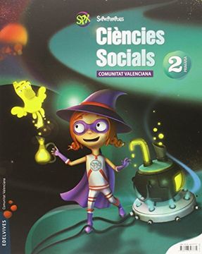 portada Superpixépolis, ciencies socials, 2 Educació Primària (Valencia) (Paperback) (en Valenciano)