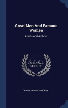 portada Great Men And Famous Women: Artists And Authors