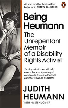 portada Being Heumann: The Unrepentant Memoir of a Disability Rights Activist (en Inglés)