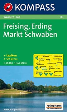 portada Freising, Erding, Markt Schwaben: Wanderkarte mit Kurzführer und Radwegen. Gps-Geeignet. 1: 50. 000 (en Alemán)