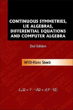 portada Continuous Symmetries, Lie Algebras, Differential Equations and Computer Algebra (2nd Edition) (en Inglés)