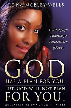 portada god has a plan for you, but god will not plan for you (en Inglés)