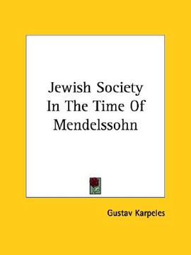 portada jewish society in the time of mendelssohn (in English)