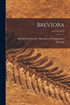 portada Breviora; no.540 (2015) (en Inglés)