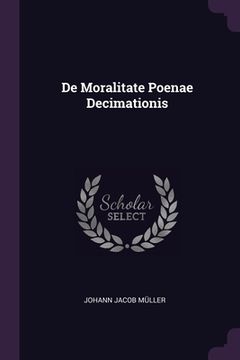 portada De Moralitate Poenae Decimationis (in English)