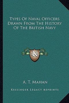 portada types of naval officers drawn from the history of the british navy (in English)