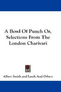 portada a bowl of punch or, selections from the london charivari (in English)
