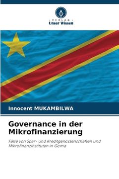 portada Governance in der Mikrofinanzierung (en Alemán)