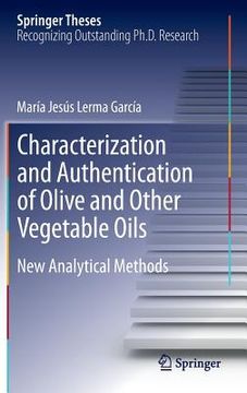 portada characterization and authentication of olive and other vegetable oils