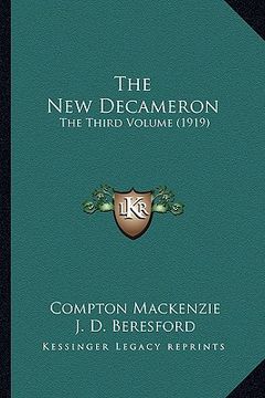 portada the new decameron: the third volume (1919)