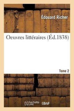 portada Oeuvres Littéraires. Tome 2 (in French)