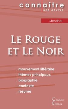 portada Fiche de lecture Le Rouge et le Noir de Stendhal (Analyse littéraire de référence et résumé complet) (en Francés)