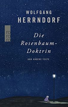 portada Die Rosenbaum-Doktrin: Und Andere Texte