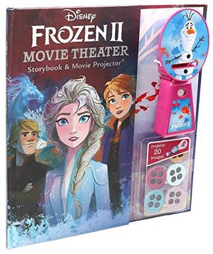 portada Disney Frozen 2 Movie Theater Storybook & Movie Projector (in English)