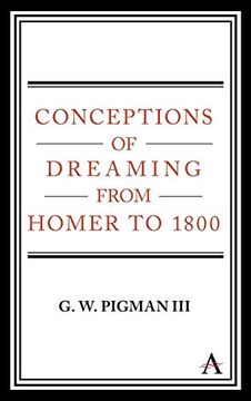 portada Conceptions of Dreaming From Homer to 1800 