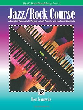 portada Alfred's Basic Jazz/Rock Course Lesson Book: Level 1 (Alfred's Basic Piano Library)
