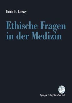 portada Ethische Fragen in Der Medizin (en Alemán)