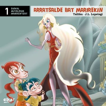 portada Arratsalde bat Marirekin: 1 (Euskal Mitologia Haurrentzat) (en Euskera)