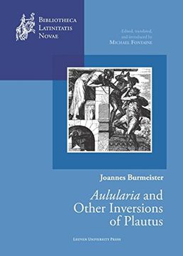 portada Aulularia and Other Inversions of Plautus (Bibliotheca Latinitatis Novae) (en Inglés)