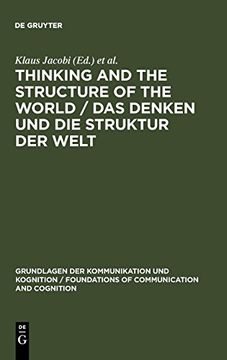 portada Thinking and the Structure of the World (in English)