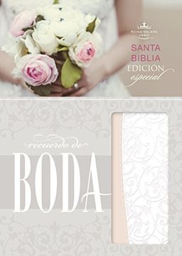 portada Biblia Recuerdo de Boda-Rvr 1960-Filigree(Broadman pr)
