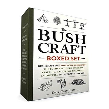 portada The Bushcraft Boxed Set: Bushcraft 101; Advanced Bushcraft; The Bushcraft Field Guide to Trapping, Gathering, & Cooking in the Wild; Bushcraft [Idioma. & Cooking in the Wild; Bushcraft First aid (in English)