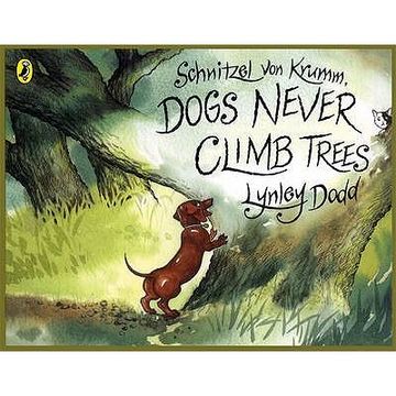 portada schnitzel von krumm, dogs never climb trees (en Inglés)