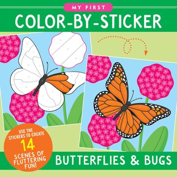 portada My First Color-By-Sticker Book - Butterflies & Bugs (in English)