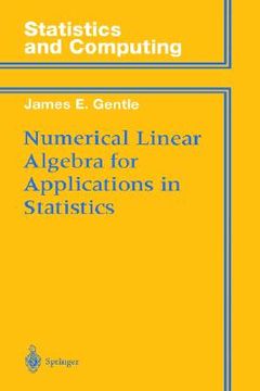 portada numerical linear algebra for applications in statistics (en Inglés)