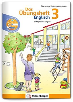 portada Das Übungsheft Englisch 3: Let? S Practise English mit Audio-Cd? Jicki Vokabel-Dusche 3? (en Inglés)