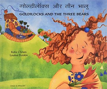 portada Goldilocks and the Three Bears in Hindi and English