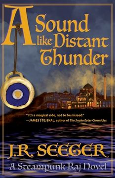 portada A Sound like Distant Thunder: A Steampunk Raj Novel (en Inglés)