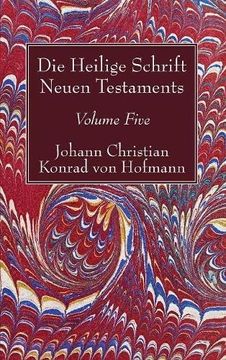 portada Die Heilige Schrift Neuen Testaments, Volume Five (en Alemán)