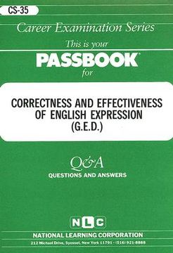 portada correctness & effectiveness of english expression (ged)