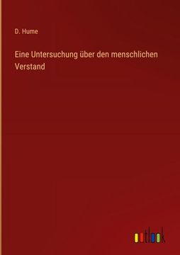 portada Eine Untersuchung Über den Menschlichen Verstand (in German)