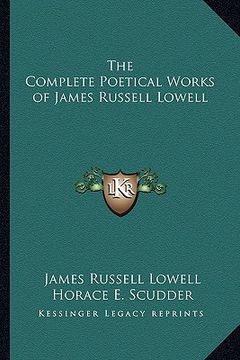 portada the complete poetical works of james russell lowell