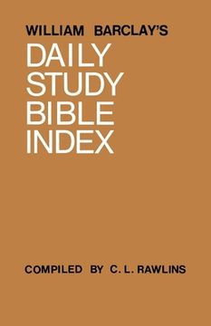 portada william barclay's daily study bible index (en Inglés)