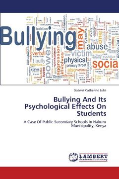 portada Bullying And Its Psychological Effects On Students